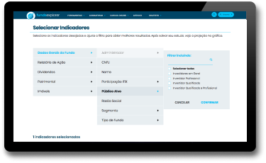 tela de outro produto fundsexplorer